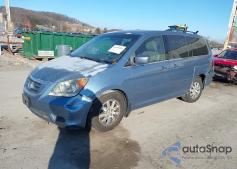 2009 Honda Odyssey Ex из США, поврежденный, VIN 5FNRL38489B042132